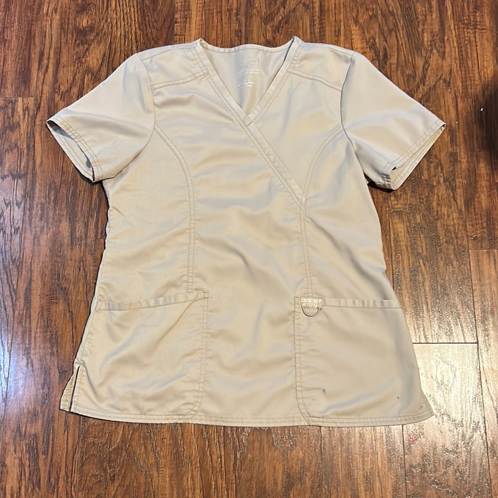 Cherokee khaki scrubs size medium 🥥